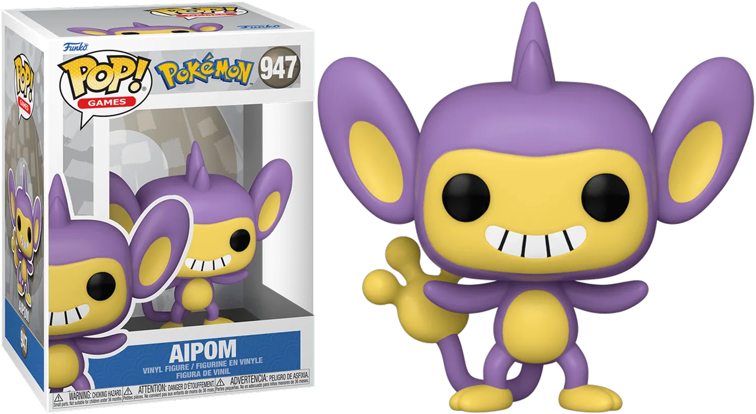 FUN67663 Pokemon - Aipom Pop! Vinyl [RS] - Funko - Titan Pop Culture