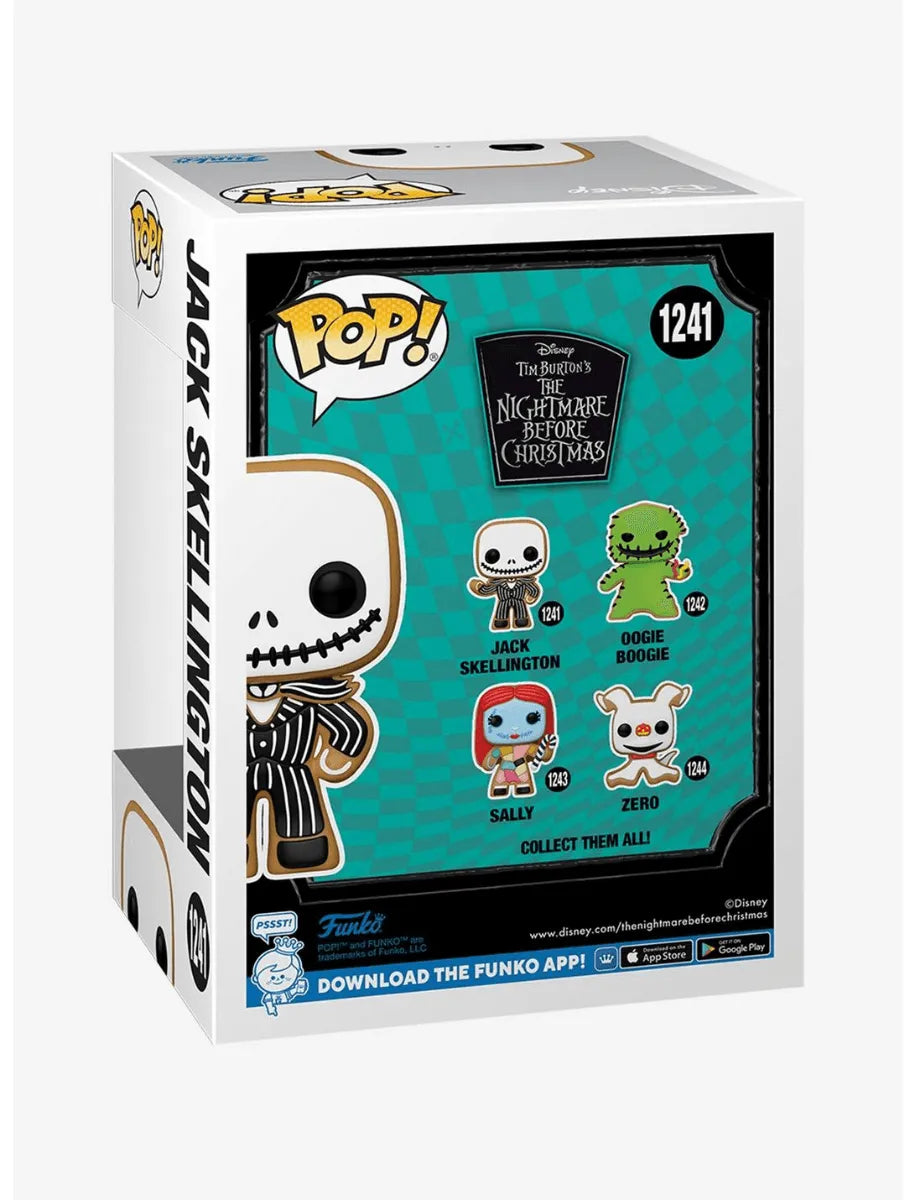 FUN67715 The Nightmare Before Christmas - Jack Skellington Gingerbread Pop Vinyl [RS] - Funko - Titan Pop Culture