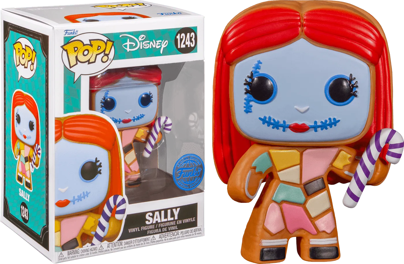 FUN67717 The Nightmare Before Christmas - Sally Gingerbread Pop! Vinyl [RS] - Funko - Titan Pop Culture