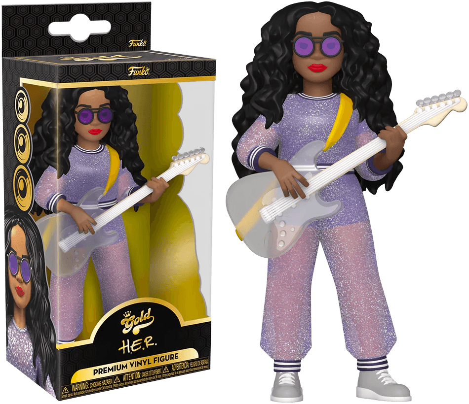 FUN67838 H.E.R. - H.E.R. 5" Vinyl Gold - Funko - Titan Pop Culture