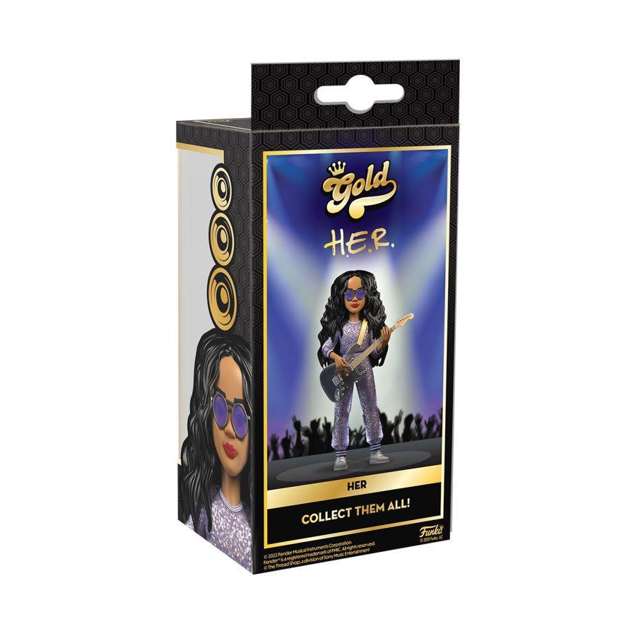 FUN67838 H.E.R. - H.E.R. 5" Vinyl Gold - Funko - Titan Pop Culture