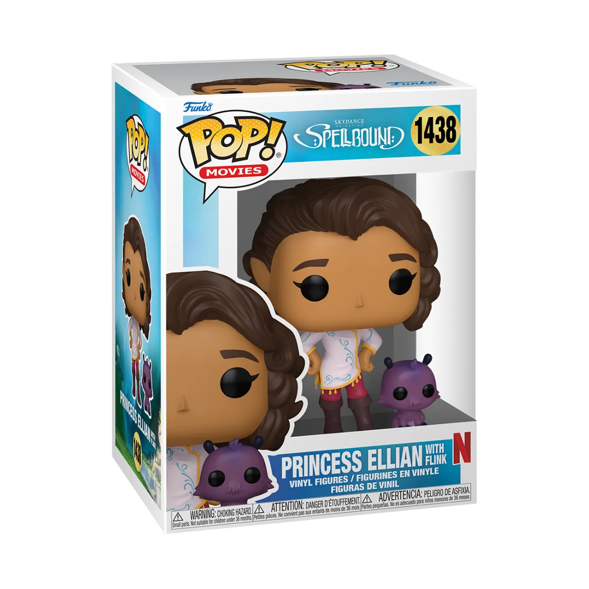 FUN67870 Spellbound - Princess Ellian with Flink Pop! Vinyl - Funko - Titan Pop Culture