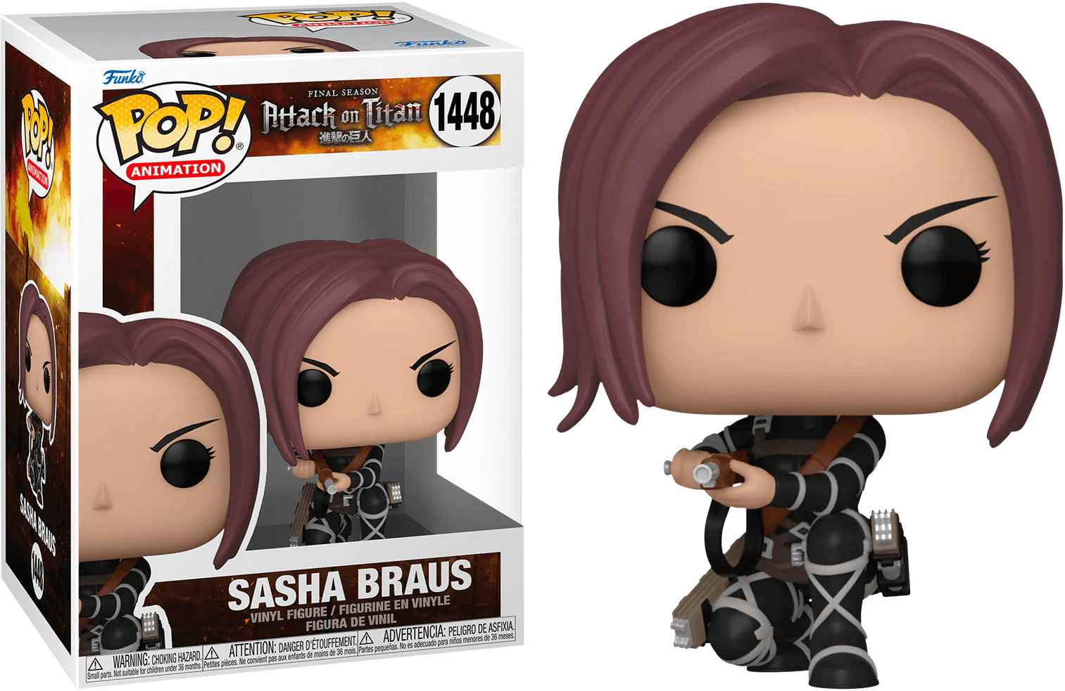 FUN67927 Attack on Titan - Sasha Braus Pop! Vinyl - Funko - Titan Pop Culture