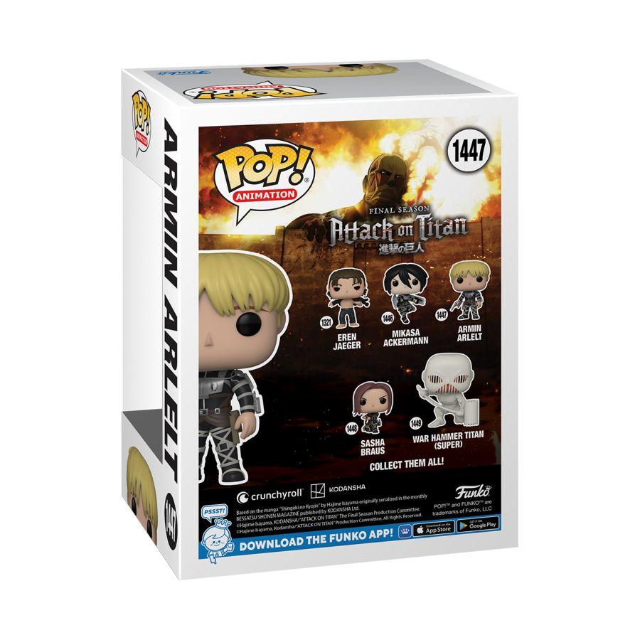 FUN67928 Attack on Titan - Armin Arlelt Pop! Vinyl - Funko - Titan Pop Culture