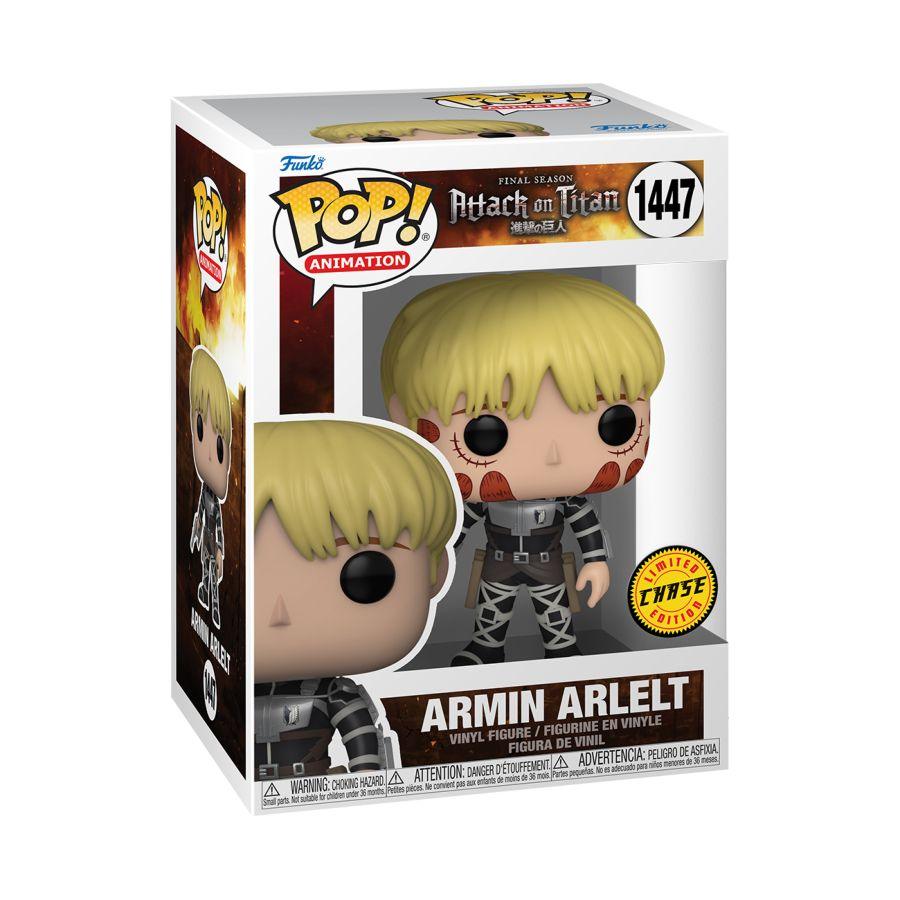 FUN67928CBUNDLE Attack on Titan - Armin Arlelt Pop! Vinyl - Chase Bundle - Funko - Titan Pop Culture