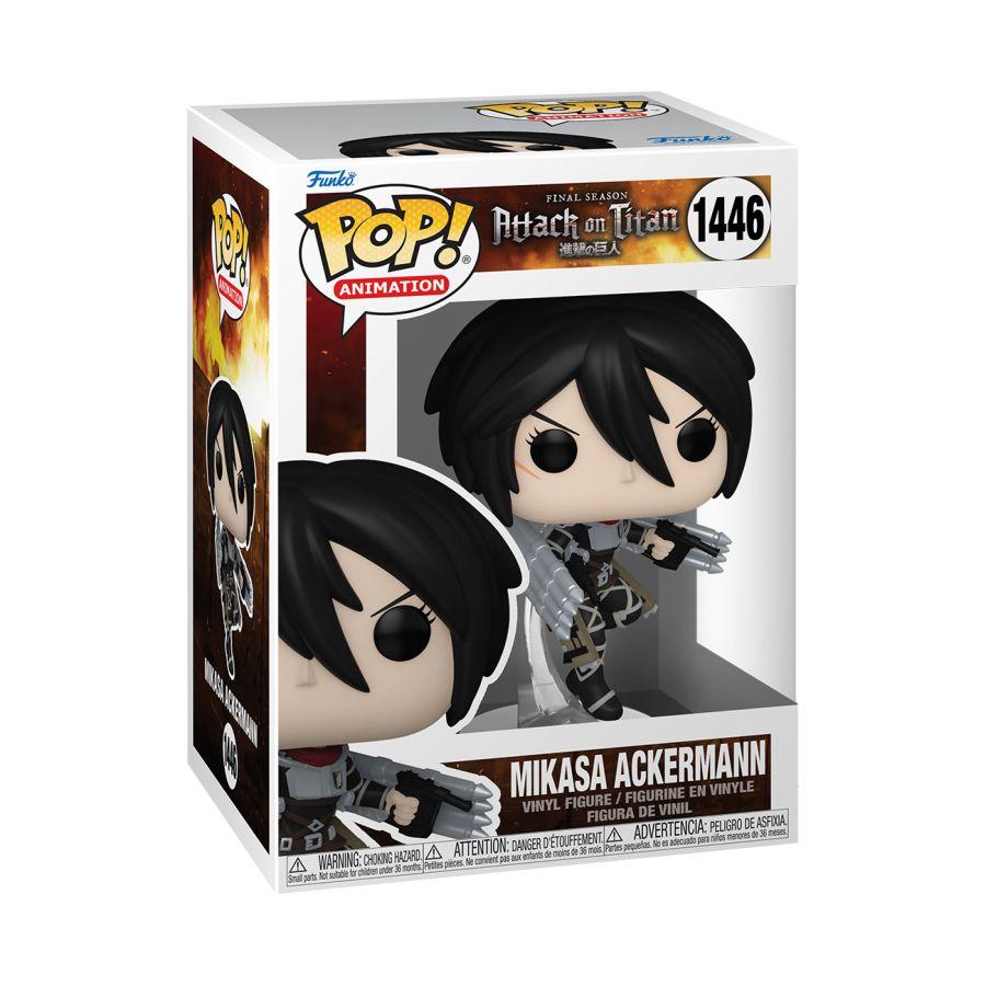 FUN67929 Attack on Titan - Mikasa Ackermann Pop! Vinyl - Funko - Titan Pop Culture