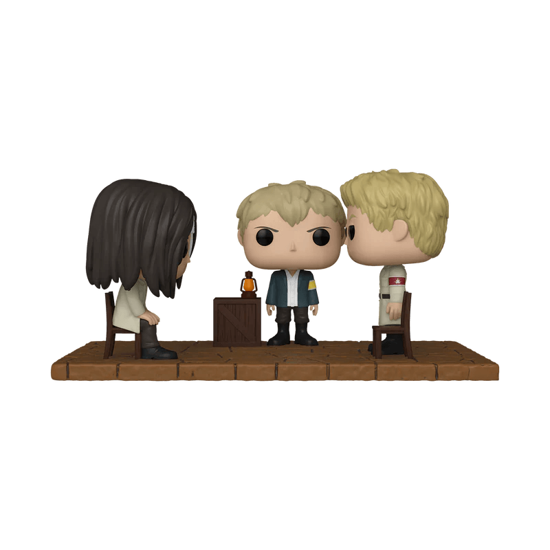 FUN67932 Attack on Titan - Eren Meets Reiner Pop! Moment - Funko - Titan Pop Culture