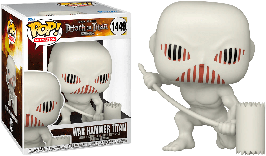 FUN67933 Attack on Titan - War Hammer Titan 6" Pop! Vinyl - Funko - Titan Pop Culture