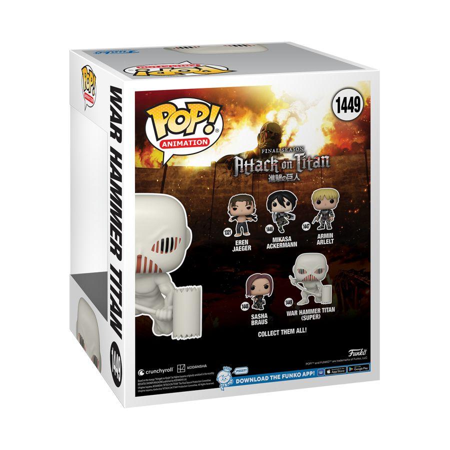 FUN67933 Attack on Titan - War Hammer Titan 6" Pop! Vinyl - Funko - Titan Pop Culture