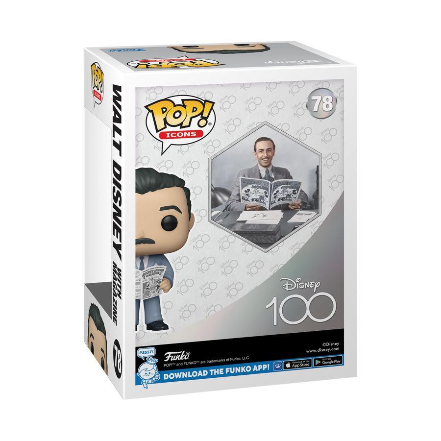 FUN67995 Disney: D100 - Walt Disney with Magazine Pop! Vinyl - Funko - Titan Pop Culture