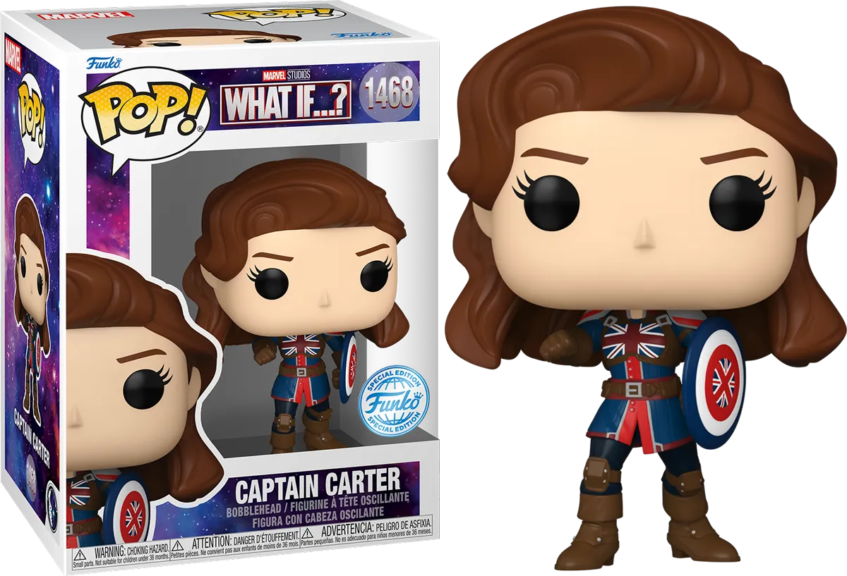 What If - Captain Carter (1602) Exclusive Pop! Vinyl [RS]