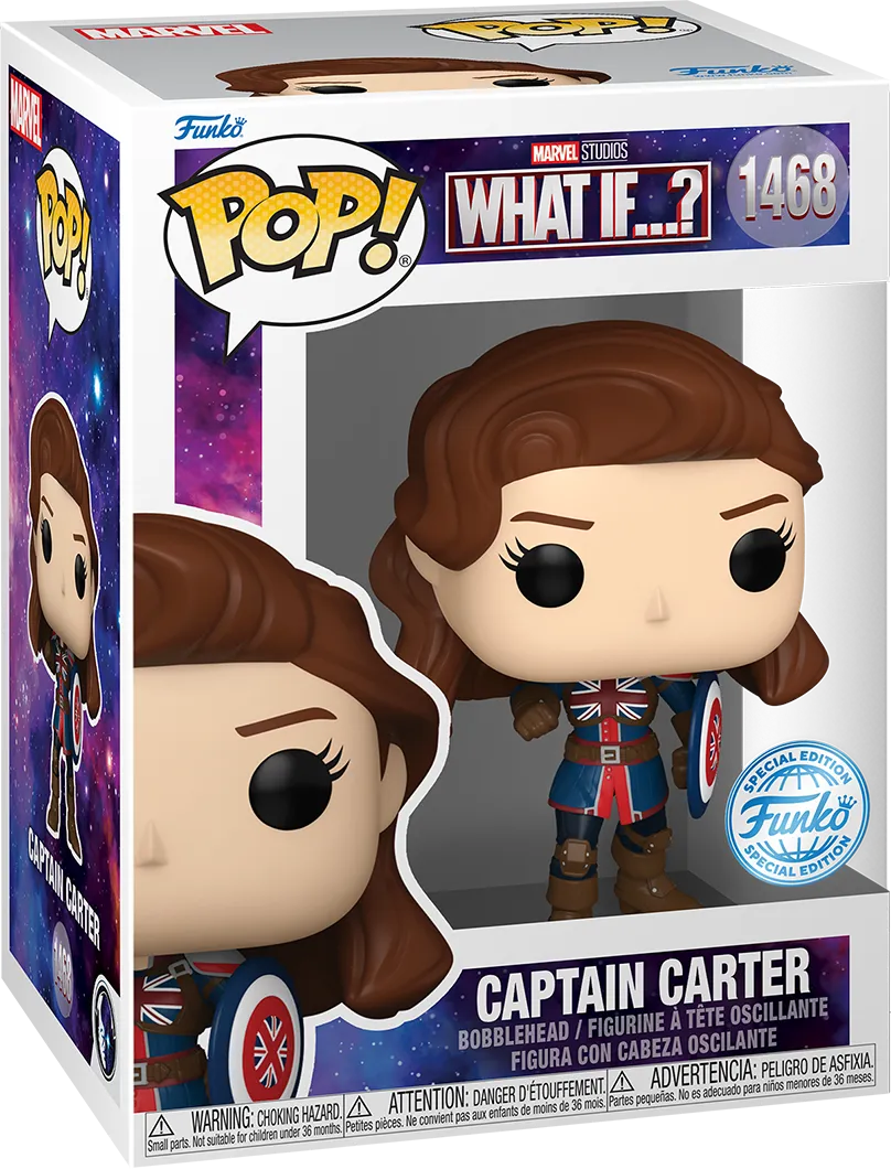 What If - Captain Carter (1602) Exclusive Pop! Vinyl [RS]