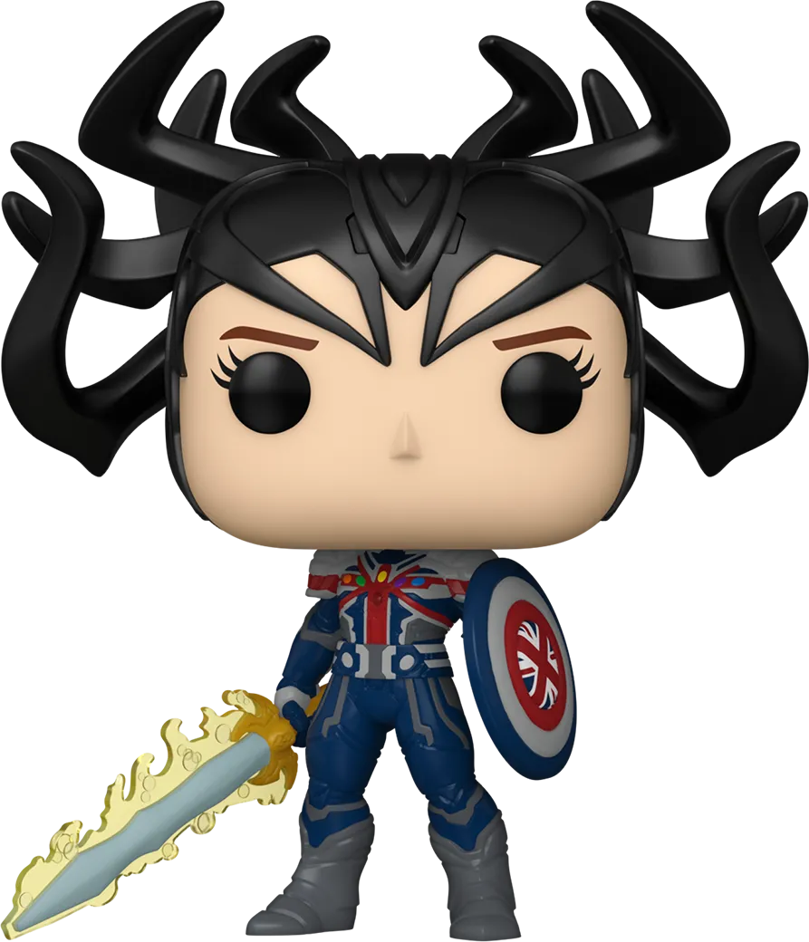 FUN68046 What If - Infinity Captain Carter Pop! Vinyl - Funko - Titan Pop Culture