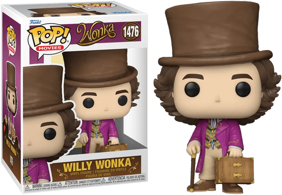 FUN68087 Wonka (2023) - Willy Wonka Pop! Vinyl - Funko - Titan Pop Culture