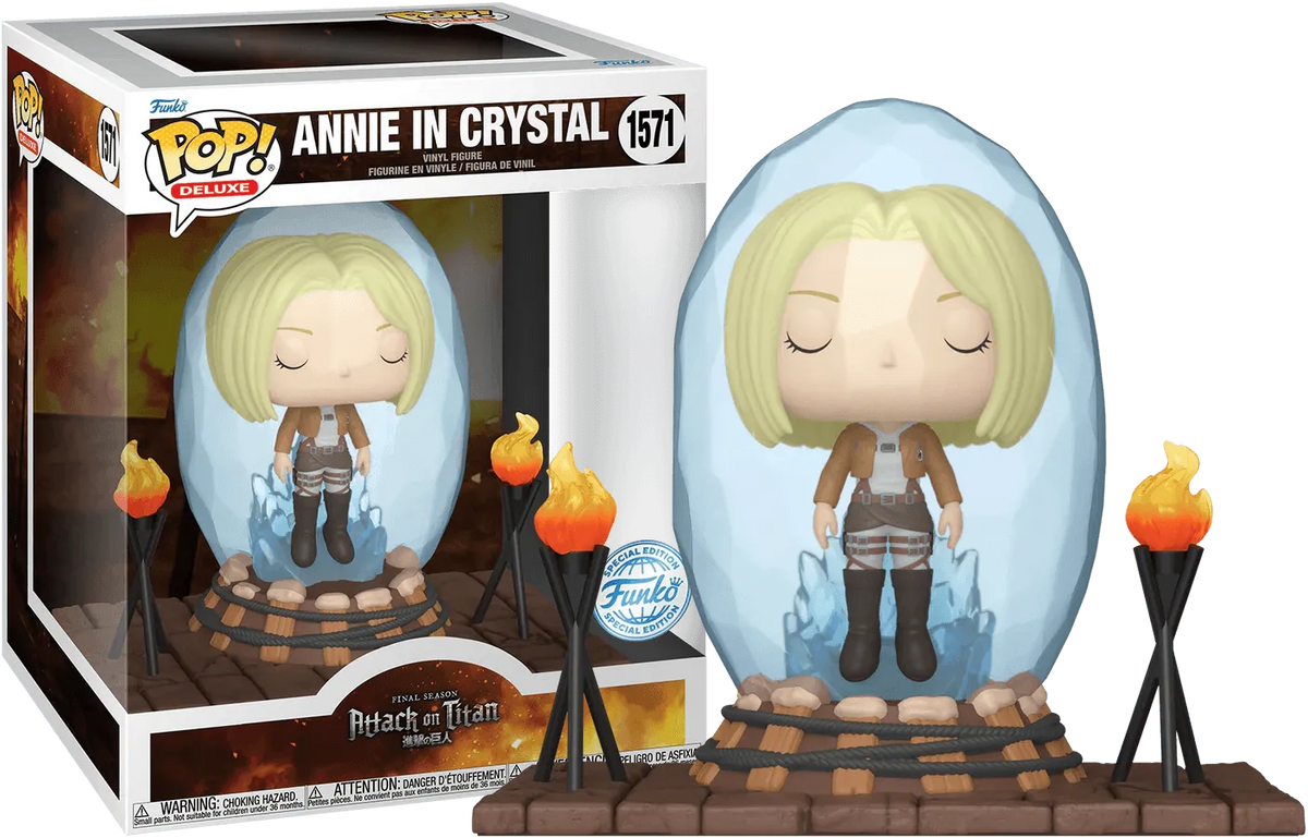 Attack on Titan - Annie in crystal US Exclusive Pop! Deluxe [RS]