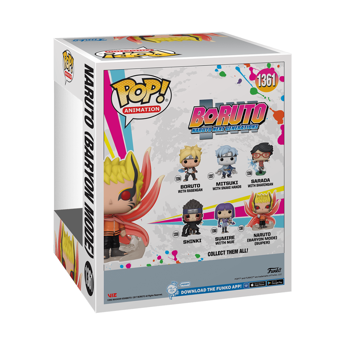 FUN68227 Boruto - Naruto Baryon Mode Glow 6" US Exclusive Pop! Vinyl [RS] - Funko - Titan Pop Culture