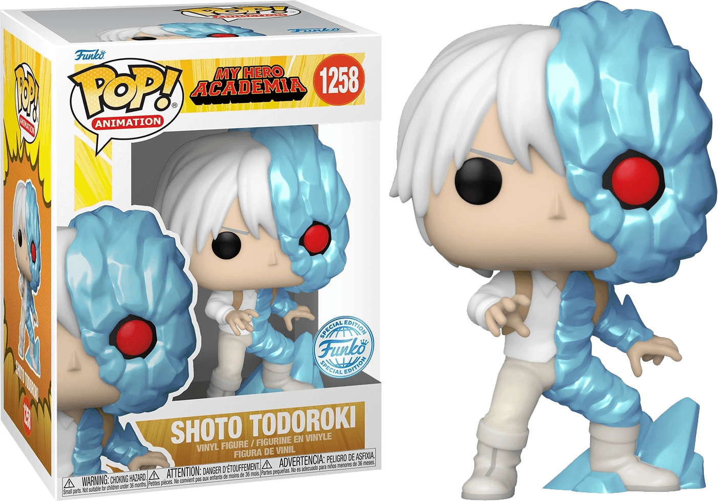 FUN68268 My Hero Academia - Shoto Todoroki Ice Power US Exclusive Pop! Vinyl [RS] - Funko - Titan Pop Culture