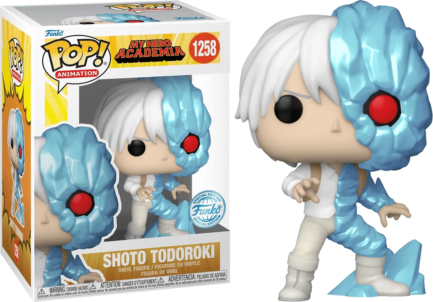 FUN68268 My Hero Academia - Shoto Todoroki Ice Power US Exclusive Pop! Vinyl [RS] - Funko - Titan Pop Culture