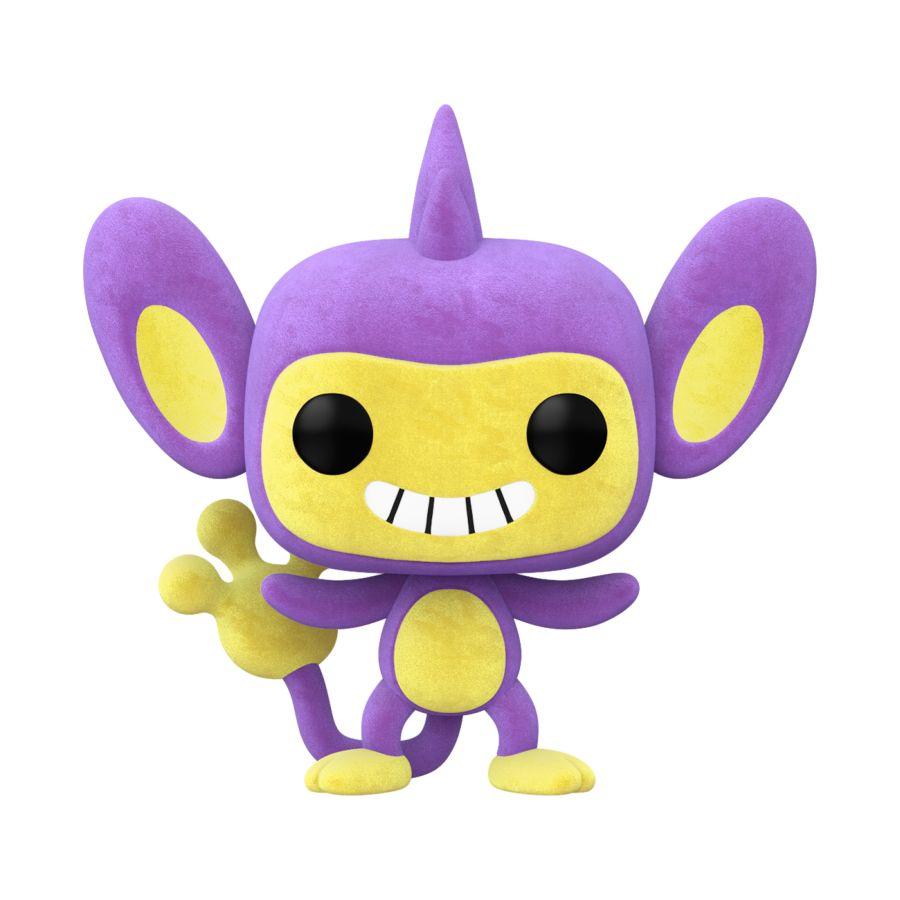 FUN68276 Pokemon - Aipom Flocked Pop! Vinyl [RS] - Funko - Titan Pop Culture