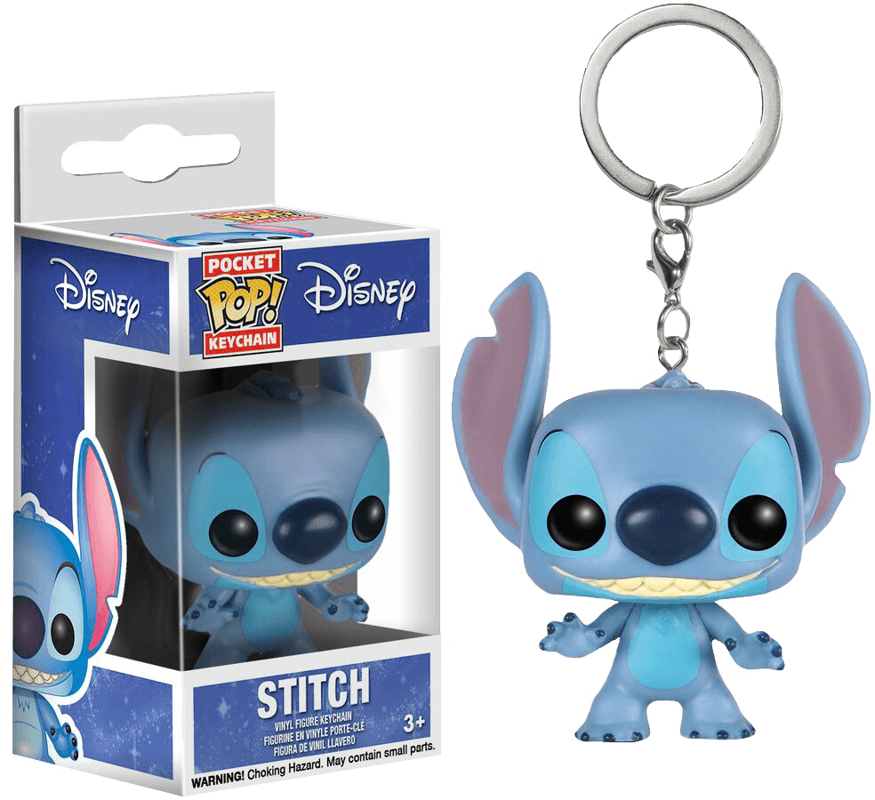 FUN6829 Lilo & Stitch - Stitch Pocket Pop! Keychain - Funko - Titan Pop Culture