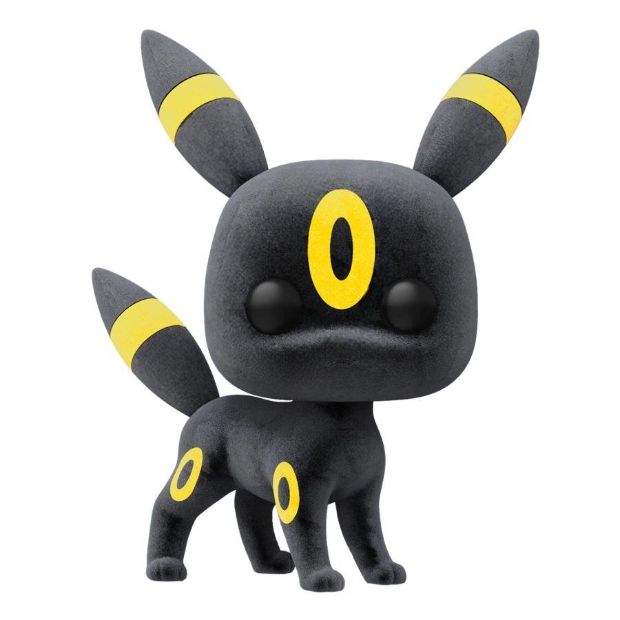 FUN68377 Pokemon - Umbreon US Exclusive Flocked Pop! Vinyl [RS] - Funko TBA - Titan Pop Culture