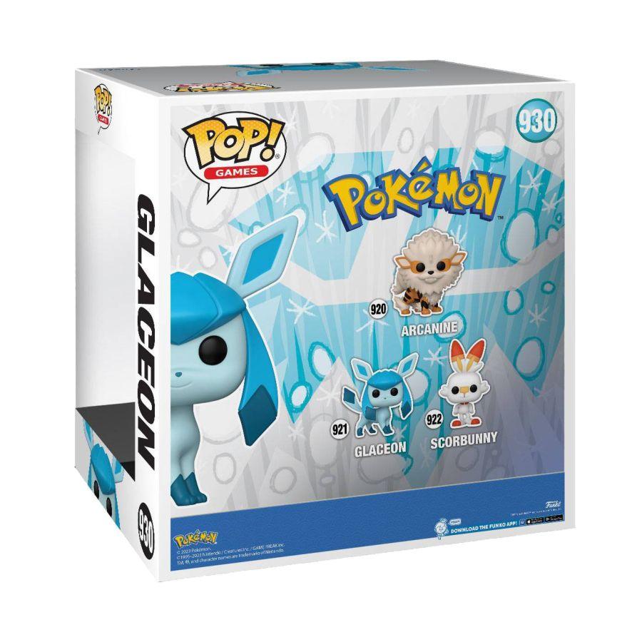 FUN68378 Pokemon - Glaceon 10" US Exclusive Pop! Vinyl [RS] - Funko TBA - Titan Pop Culture