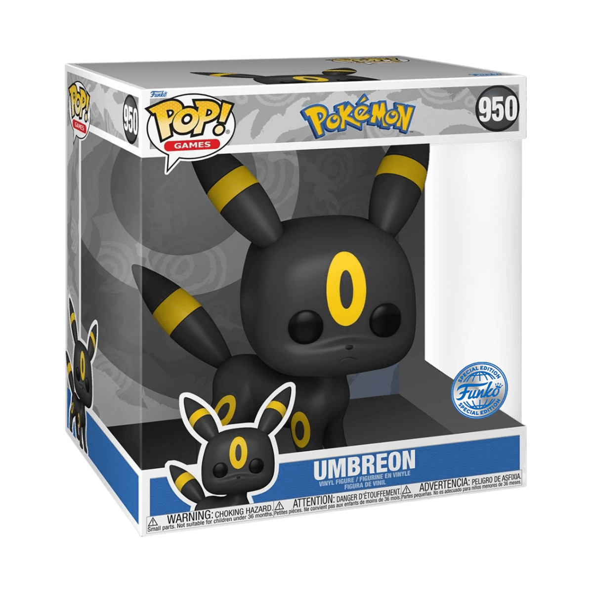 FUN68379 Pokemon - Umbreon US Exclusive 10" Pop! Vinyl [RS] - Funko - Titan Pop Culture