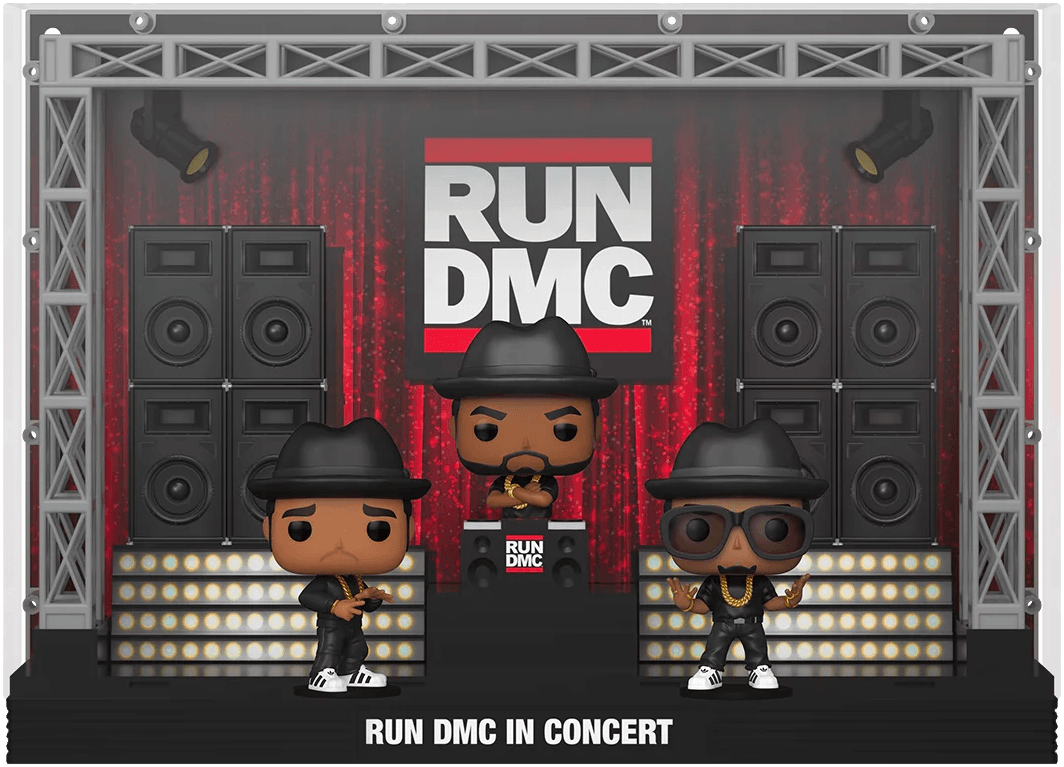 FUN68402 Run DMC - Run DMC in Concert Deluxe Pop! Moment Vinyl Figure 3-Pack [RS] - Funko - Titan Pop Culture