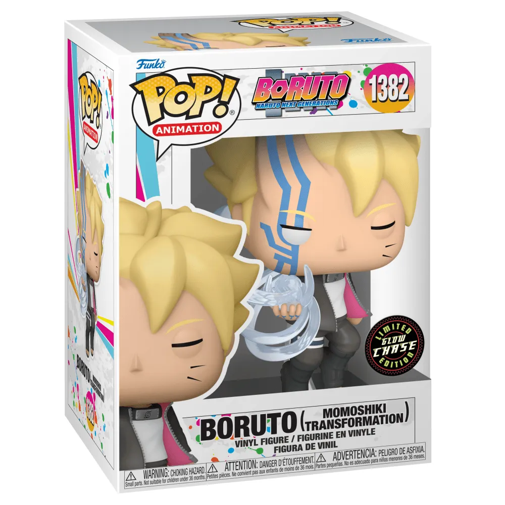 FUN68482CBUNDLE Boruto: Naruto Next Generations - Boruto (Momoshiki Transformation) Pop! Vinyl - Chase Case [RS] - Funko - Titan Pop Culture