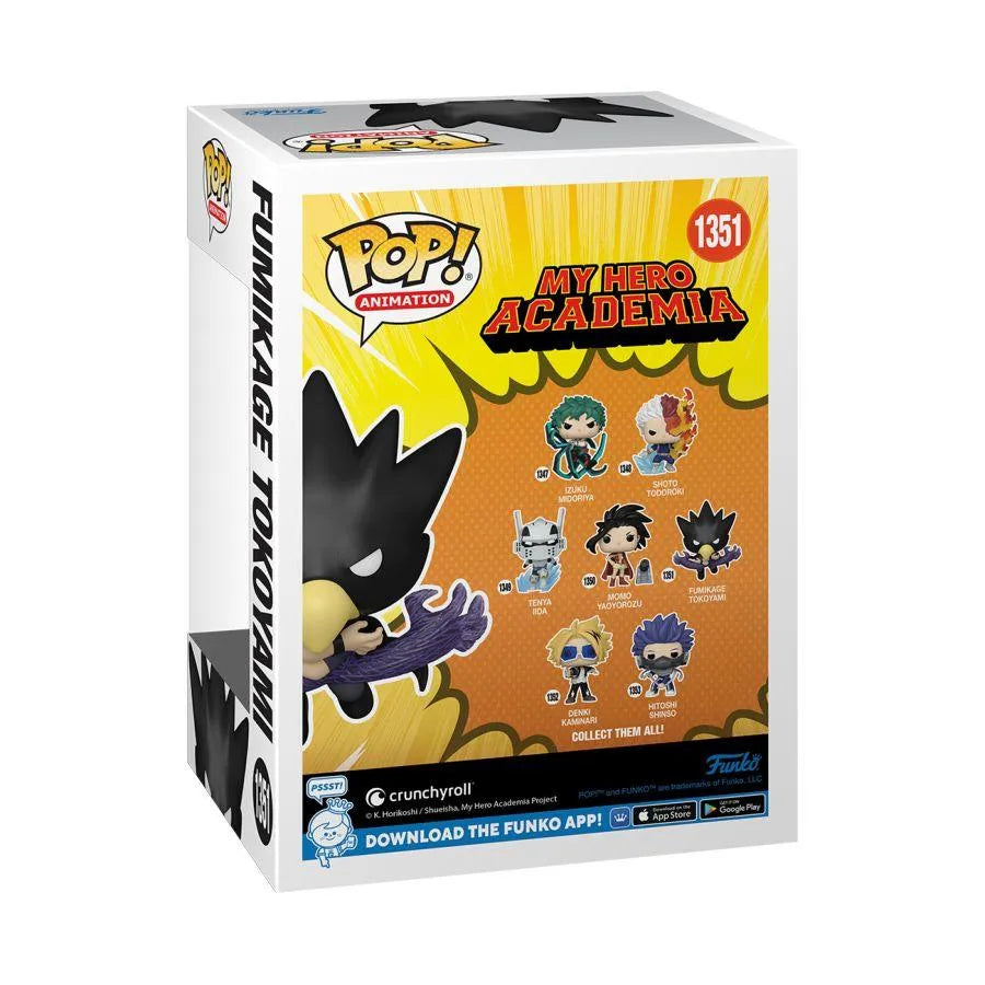 FUN68622 My Hero Academia - Fumikage Tokoyami (Fallen Angel) US Exclusive Glow Pop! Vinyl [RS] - Funko - Titan Pop Culture