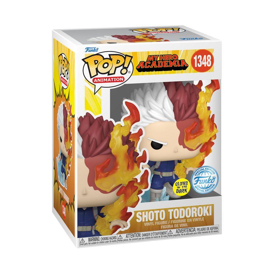 FUN68631 My Hero Academia - Shoto Todoroki US Exclusive Glow Pop! Vinyl [RS] - Funko - Titan Pop Culture