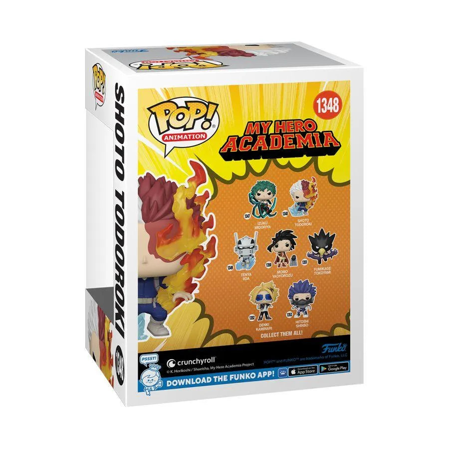 FUN68631 My Hero Academia - Shoto Todoroki US Exclusive Glow Pop! Vinyl [RS] - Funko - Titan Pop Culture