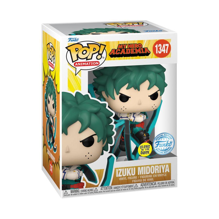 FUN68632 My Hero Academia - Deku with Blackwhip US Exclusive Glow Pop! Vinyl RS - Funko - Titan Pop Culture