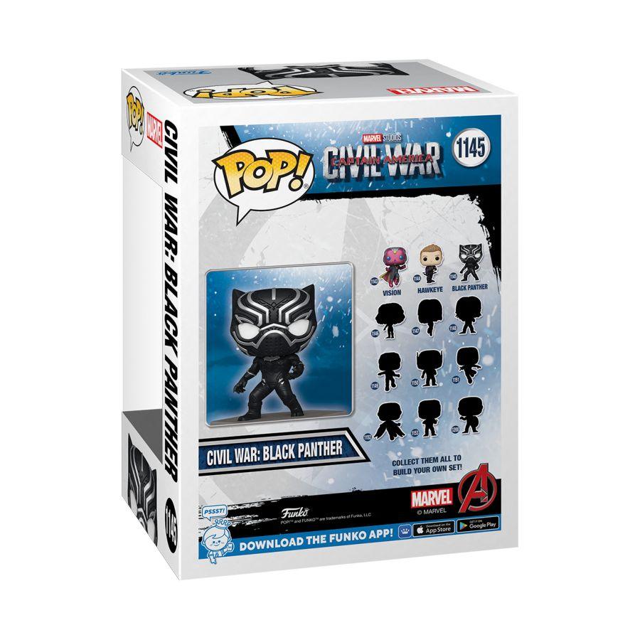 FUN68695 Captain America 3: Civil War - Black Panther Build-A-Scene US Exclusive Pop! Vinyl [RS] - Funko - Titan Pop Culture