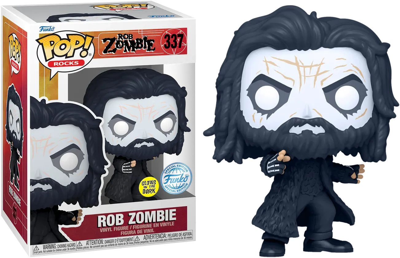 FUN68763 Rob Zombie - Rob Zombie Dragula US Exclusive Glow Pop! Vinyl [RS] - Funko - Titan Pop Culture