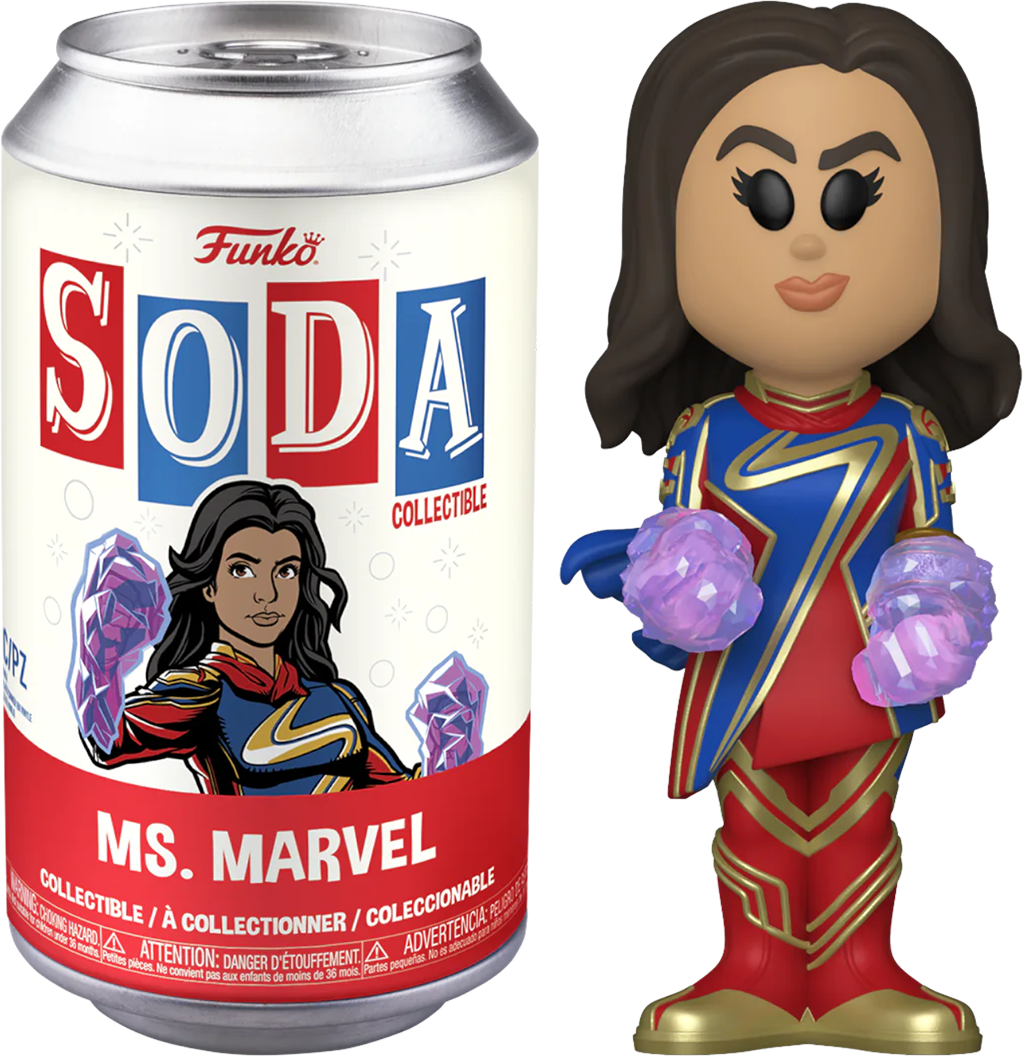 FUN68768 The Marvels (2023) - Ms. Marvel Vinyl Soda - Funko - Titan Pop Culture