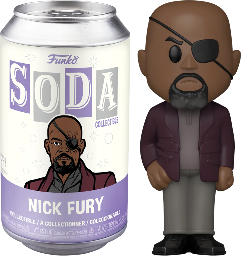 FUN68772 The Marvels (2023) - Nick Fury Vinyl Soda - Funko - Titan Pop Culture