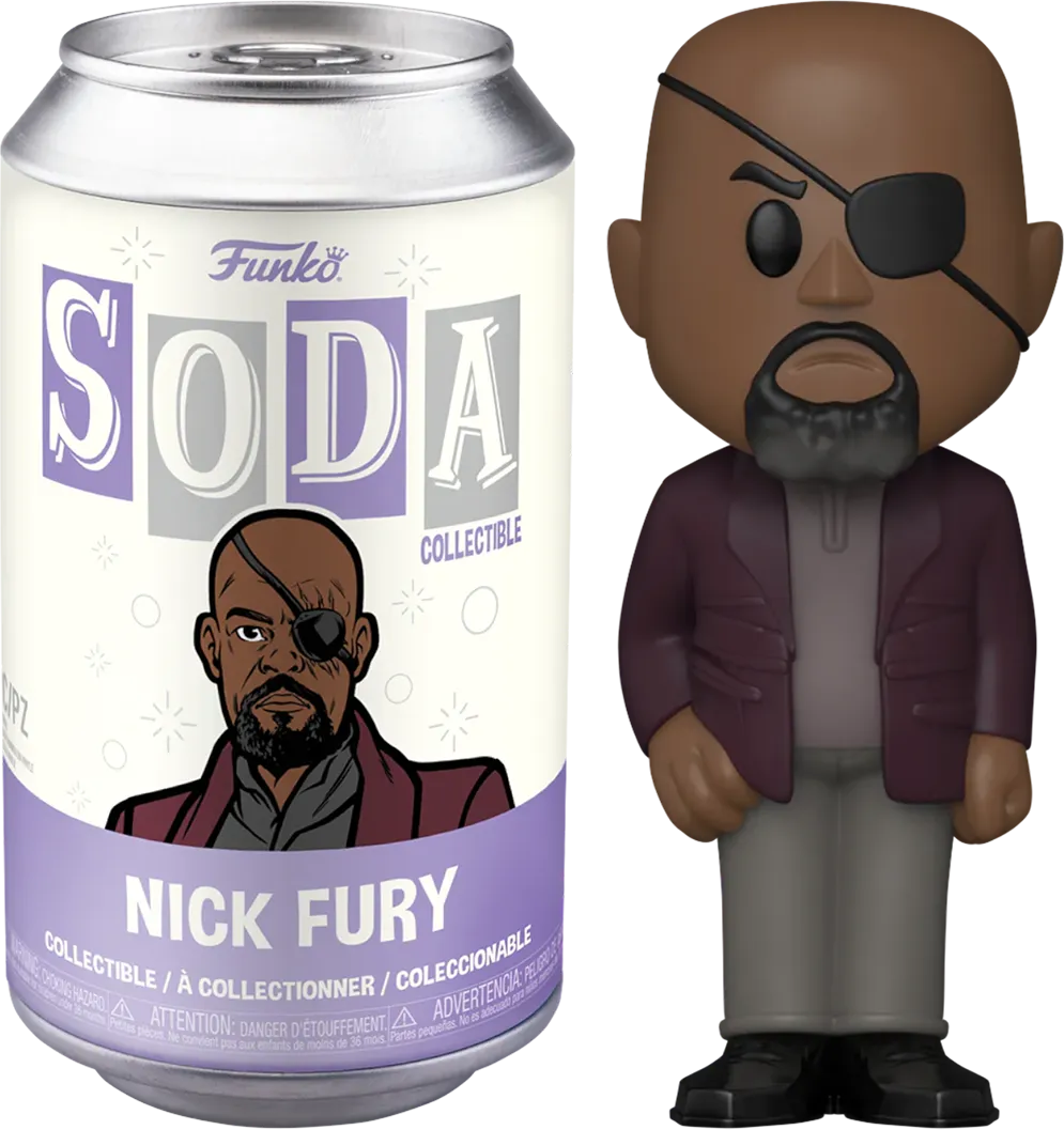 FUN68772 The Marvels (2023) - Nick Fury Vinyl Soda - Funko - Titan Pop Culture