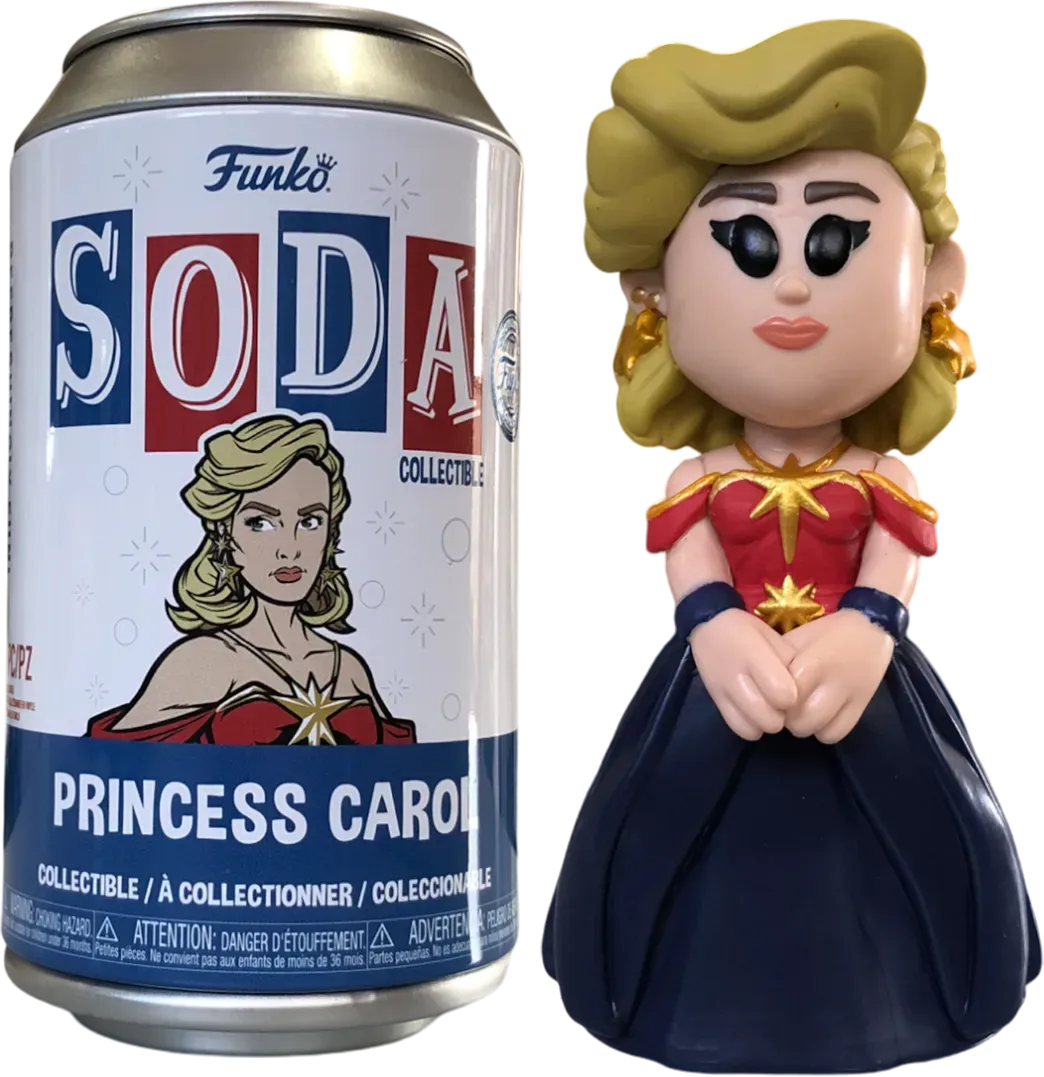 FUN68778 The Marvels (2023) - Princess Carol Exclusive Vinyl Soda - Funko - Titan Pop Culture