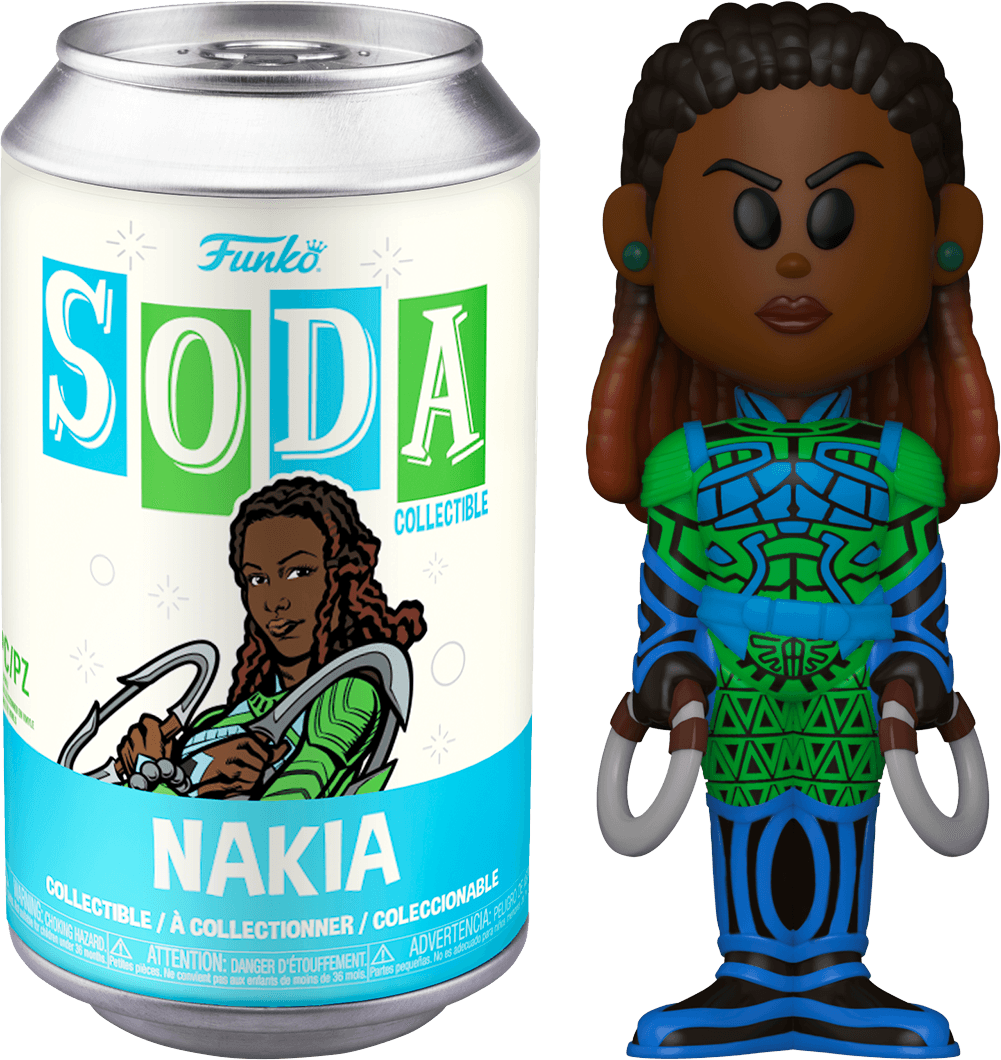 FUN68814 Black Panther 2 - Wakanda Forever - Nakia (with chase) US Exclusive Vinyl Soda [RS] - Funko - Titan Pop Culture