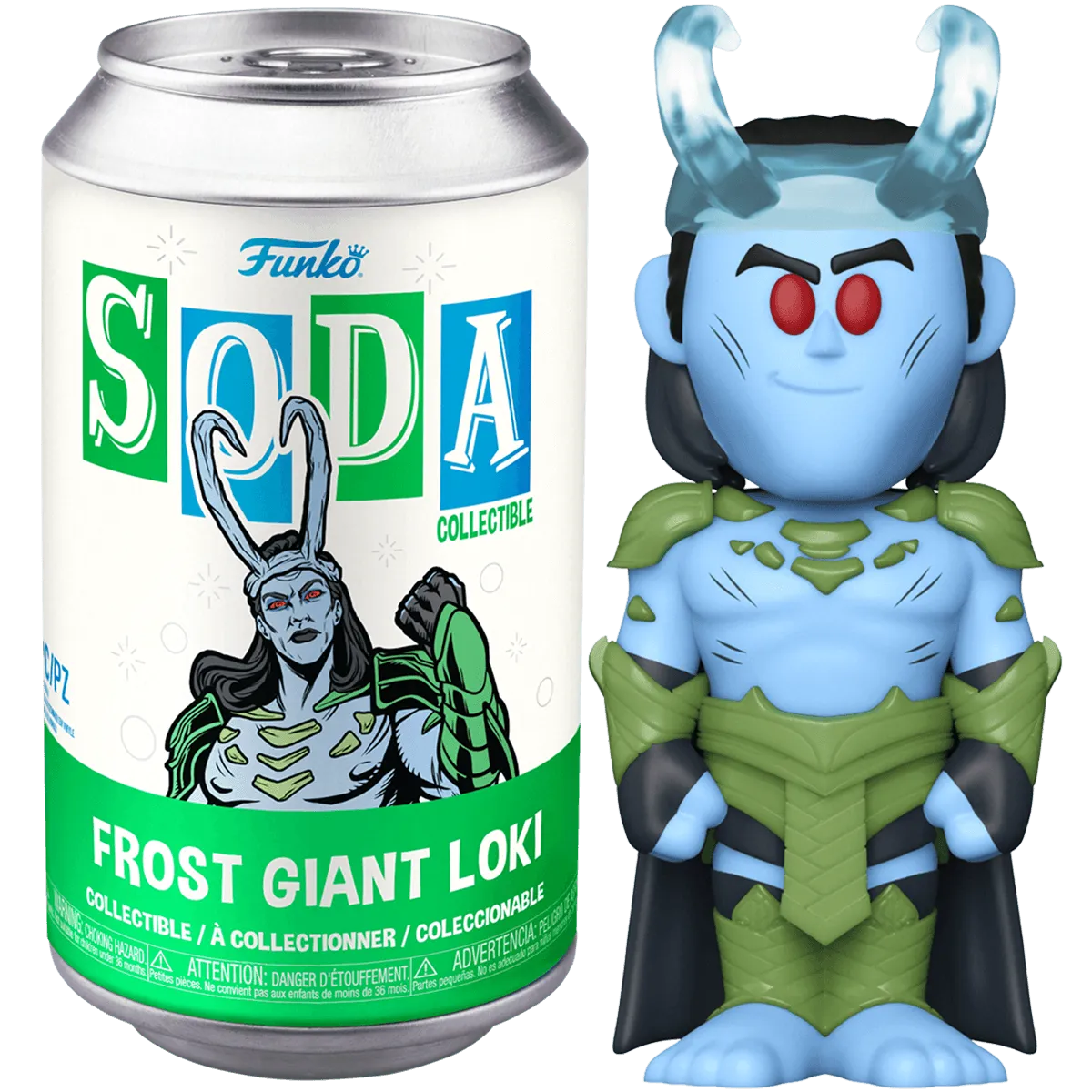 FUN68838 What If - Loki Frost Giant (with chase) Vinyl Soda - Funko - Titan Pop Culture