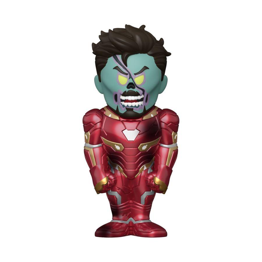 FUN68848 What If - Zombie Iron Man (with chase) US Exclusive Vinyl Soda [RS] - Funko - Titan Pop Culture