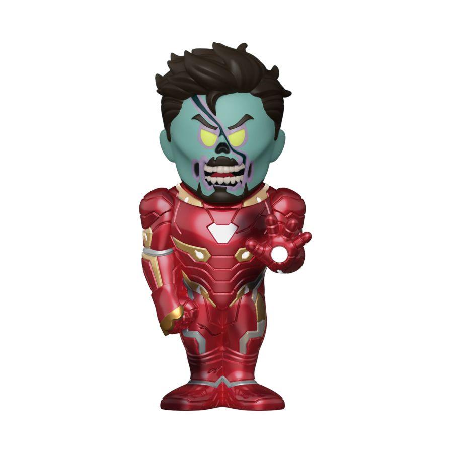 FUN68848 What If - Zombie Iron Man (with chase) US Exclusive Vinyl Soda [RS] - Funko - Titan Pop Culture