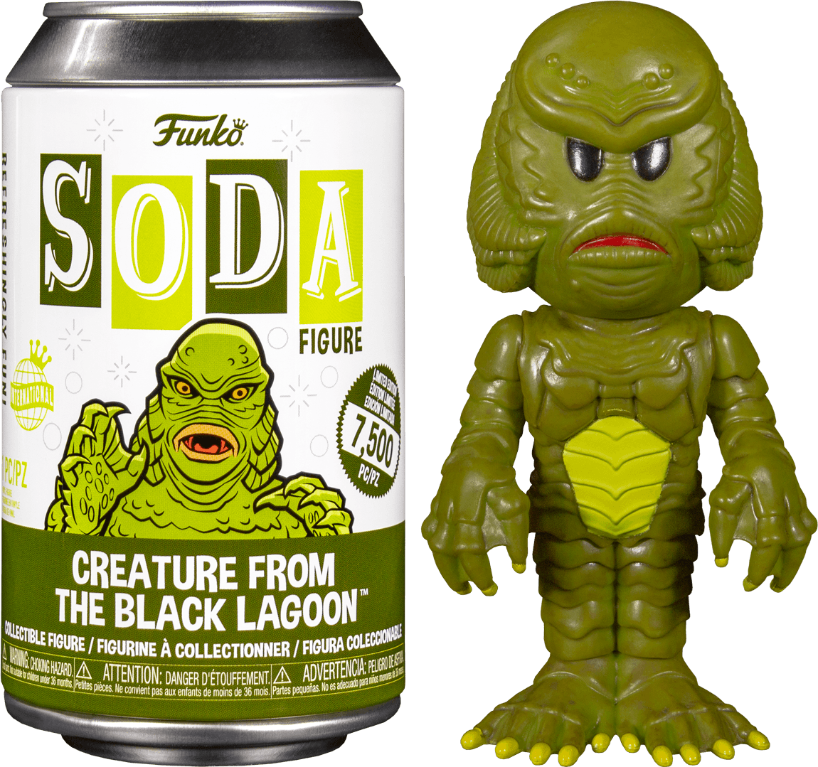 FUN68856 Universal Monsters - Creature (with chase) Vinyl Soda - Funko - Titan Pop Culture
