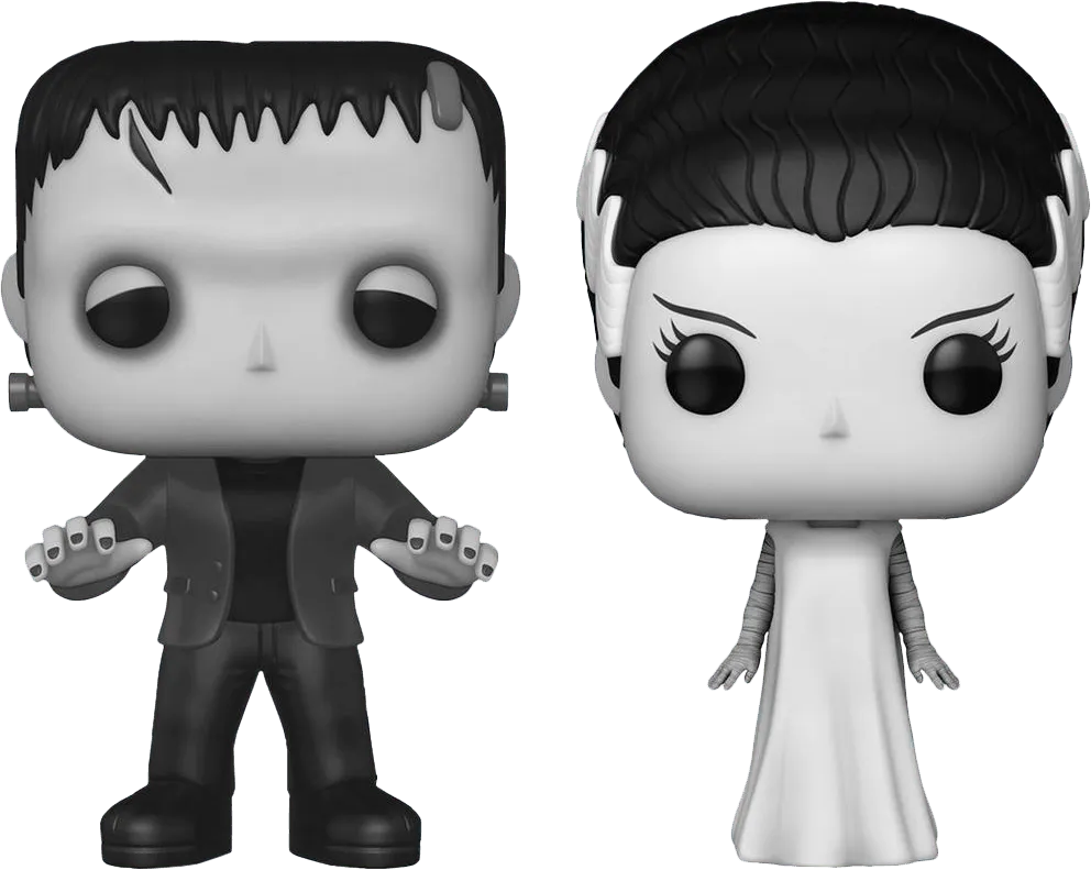 FUN68890 Universal Monsters - Franknst & Bride US Exclusive Pop! Vinyl 2-Pack [RS] - Funko - Titan Pop Culture