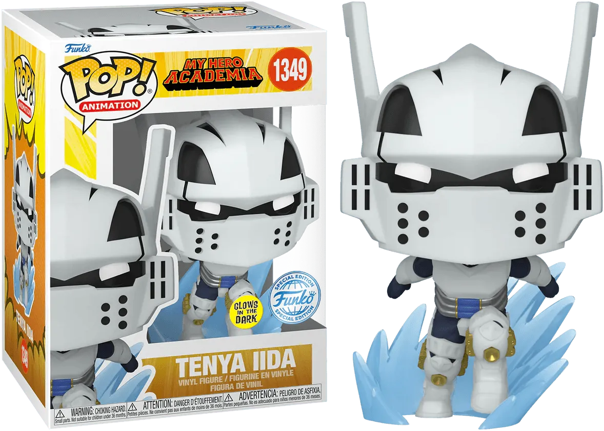 FUN68894 My Hero Academia - Tenya Iida (Recipro Blast) US Exclusive Glow Pop! Vinyl [RS] - Funko - Titan Pop Culture