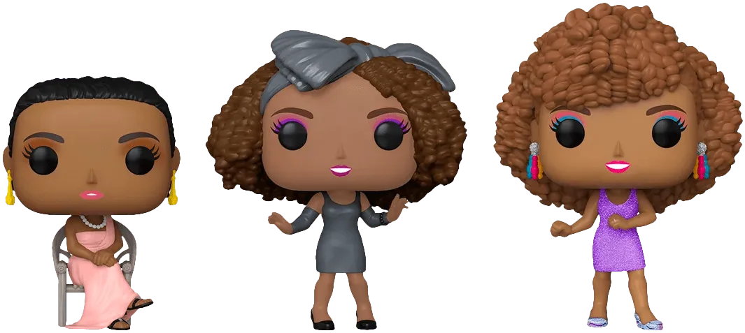 FUN68959 Whitney Houston - Diamond Glitter US Exclusive Pop! Vinyl 3-Pack [RS] - Funko - Titan Pop Culture