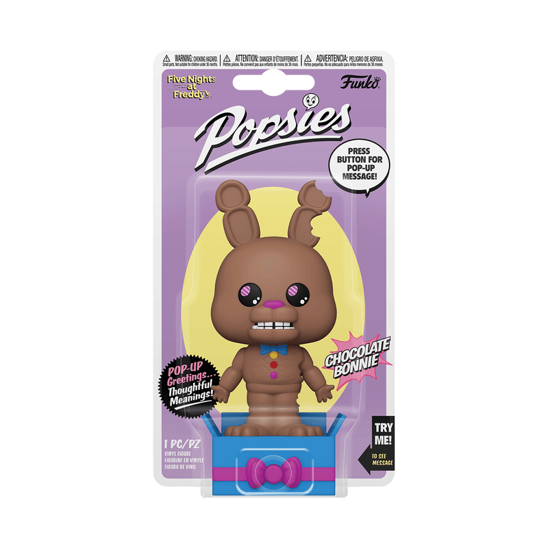 FUN69053 Five Nights at Freddy's - Choc Bonnie (Easter) US Exclusive Popsies [RS] - Funko - Titan Pop Culture