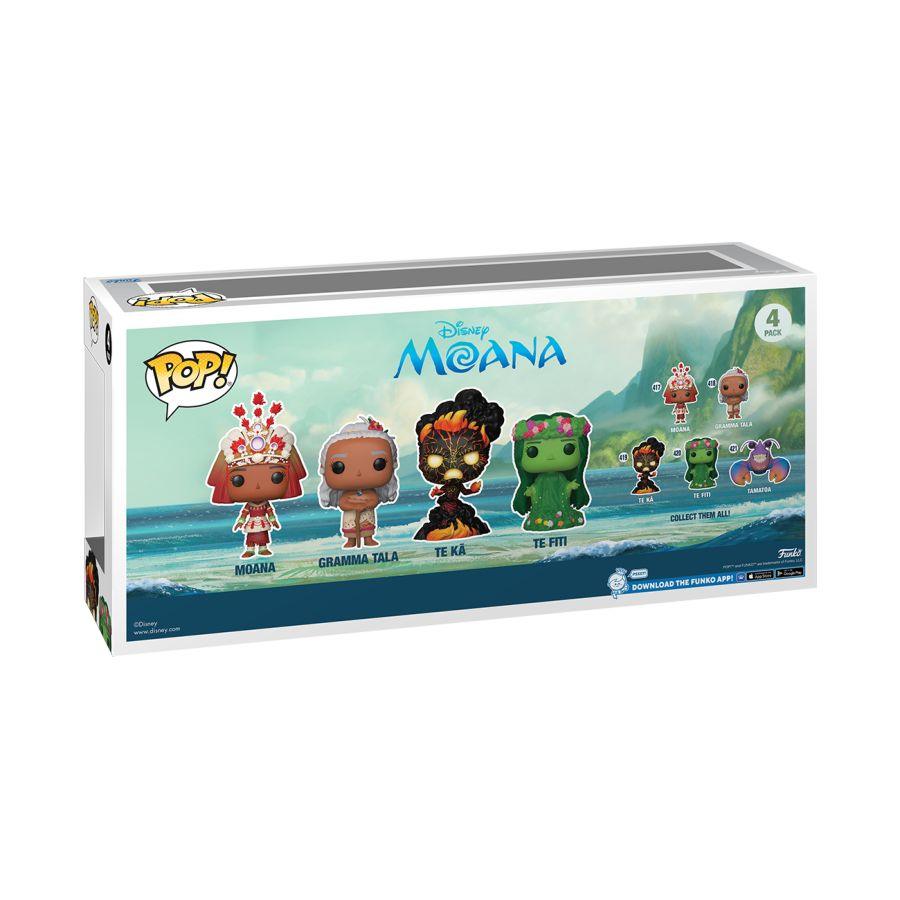 FUN69143 Moana - US Exclusive Pop! Vinyl 4-Pack [RS] - Funko - Titan Pop Culture