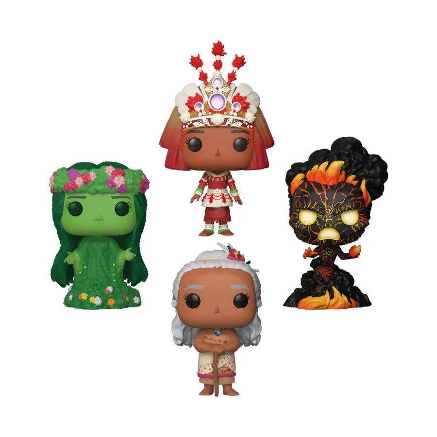 FUN69143 Moana - US Exclusive Pop! Vinyl 4-Pack [RS] - Funko - Titan Pop Culture